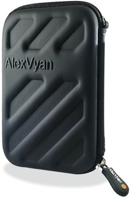 Frackson HD Bag for Earphone USB Cable Power Bank Mobile Charger Digital Gadget (Alex-3) 2.5 inch Shock Resistant Water Proof Hard Disk Cover(For Seagate, Dell, Transcend, Hitachi, HP, WD (Western Digital) Sony, Toshiba, Black)