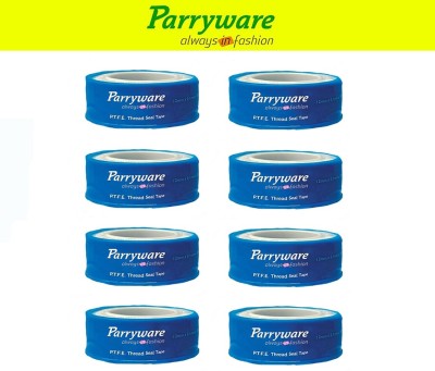 Parryware Teflon Tape Pipe Thread Tape set of 8 pic 082 10 m Self-amalgamating Tape(Blue Pack of 1)