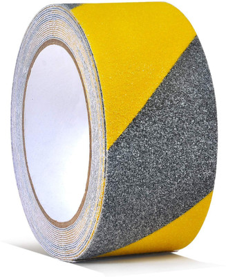 AXLETON Single side handheld Dispenser Anti Skid Anti Slip Tape (Manual)(Set of 1, Yellow, Black)