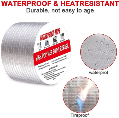OSSOBERRY SINGLE SIDE HANDHELD WATERPROOF TAPE (Manual)(Set of 1, Silver)