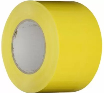 MAAMANGALA PVC Floor Marking Social distancing Tape Yellow 3 inch/ 72 mm x 30 meters 15 cm Gorilla Tape(Yellow Pack of 1)