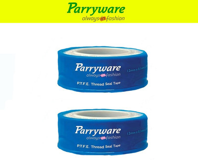 Parryware Teflon Tape Pipe Thread Tape set of 2 pic 267 10 m Self-amalgamating Tape(White Pack of 2)