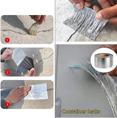 skyunion Self Adhesive Dispenser Self Adhesive Dispenser Self Adhesive (Manual)(Set of 1, Silver)