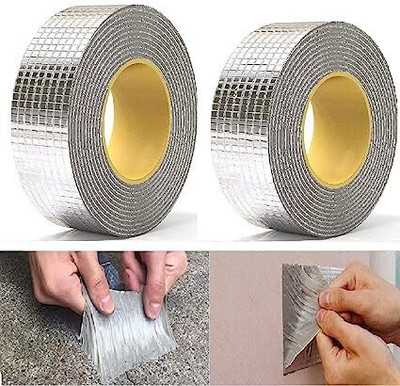 SeaRegal TD_FLEXI TAPE _ 70613 5 m Duct Tape(Silver Pack of 2)