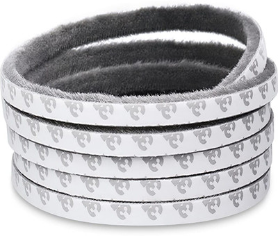 HGC Soundproof 10 Meters Door Sealing Strip 10 m Single Sided Tape(Grey Pack of 1)