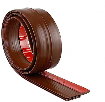 ALWAFLI Under Door Sweep Weather Stripping Door Bottom Seal Strip Door 1 m Single Sided Tape(Brown Pack of 1) deal from flipkart