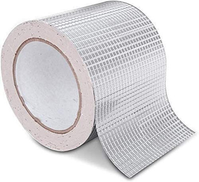 SKYVOKES SINGLE SIDE MANUAL Rubber Tape (Manual)(Set of 1, Silver)