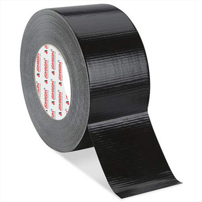 JONSON Book Binding Tape 50mm 20 m Duct Tape(Black Pack of 1)