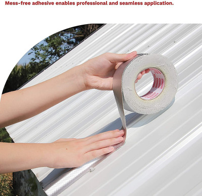 AirSoft Single Sided Strong Handheld Self Adhesive Heavy Quality (Manual)(Set of 1, Silver)