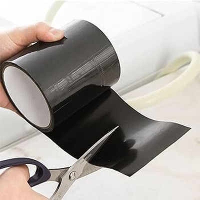 KDG TREADS 95 4 cm Gorilla Tape(Black Pack of 1)