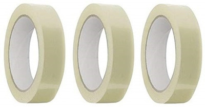 Inditradition Strong Adhesive 1 Inch Transparent Cello Tape 65 cm Single Sided Tape(Clear Pack of 3)