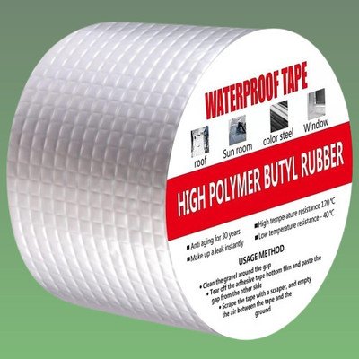 Stralara Four Metal Waterproof in. Strip 5 m Duct Tape(Silver Pack of 1)