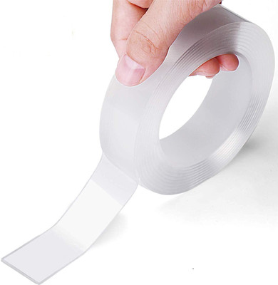 SHNMN Multipurpose Double Sided Mounting 298.7 cm Double-sided Tape(Clear Pack of 1)