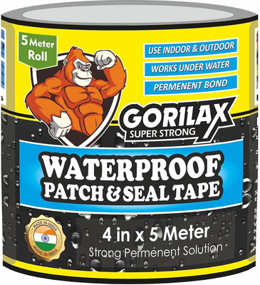 proapt Strong Leakage Repair Waterproof Tape 1.5 m Butyl Tape(Silver Pack of 1)
