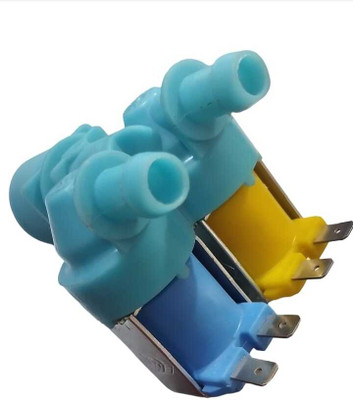 MANAS SOUTION SERVICES Washing Machine Water Inlet Valve, Dual Solenoid 220-240V, for whirlpool Models Automatic Control Valves