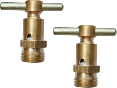 ESEKSAFAR 2pcs Brass Air Compressor Valve Pneumatic /Air Release Valve Check Valves