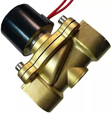 Multispain 2W-250-25 1-Inch 220V AC Solenoid Valve for Pneumatic Water/Air Flow Control Diaphragm Valves