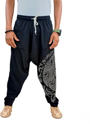 METRO STITCH Printed Cotton Men Harem Pants