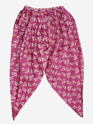 KiddoPanti Printed Rayon Girls Harem Pants