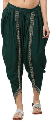 MIXFIT Embroidered Rayon Women Harem Pants