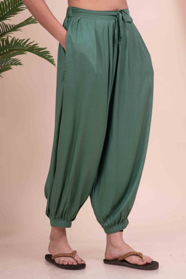 Mirayya Solid Rayon Women Harem Pants