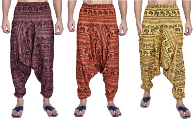 Viku Printed Cotton Men Harem Pants