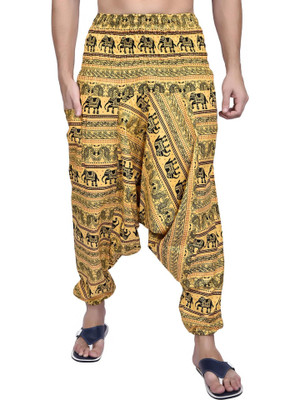 Viku Printed Cotton Men Harem Pants