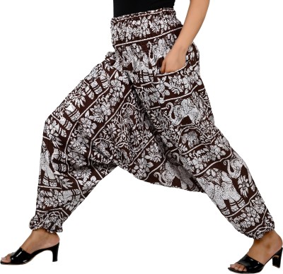 NarNari Printed Rayon, Cotton Women Harem Pants