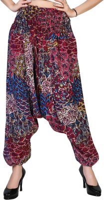 NarNari Printed Rayon, Cotton Women Harem Pants