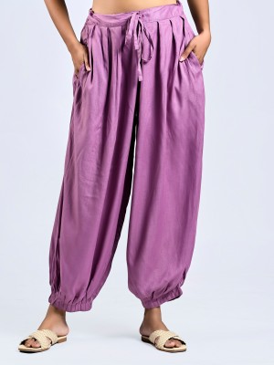 Mirayya Enterprises Solid Viscose Women Harem Pants