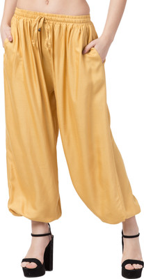 famiss fashion Solid Rayon Women Harem Pants