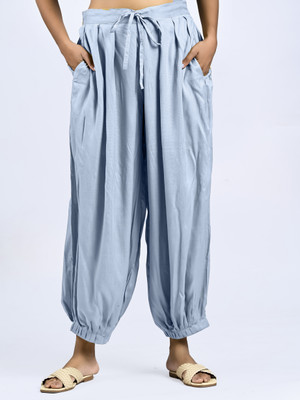 AlkaCreation Solid Rayon Women Harem Pants