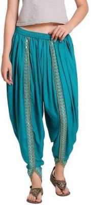 PINOVO Embroidered Rayon Women Harem Pants