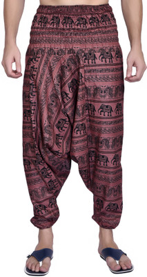 Viku Printed Cotton Men Harem Pants
