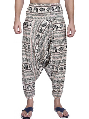 Viku Printed Cotton Men Harem Pants