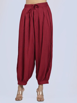Mirayya Solid Rayon Women Harem Pants
