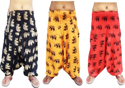 iCare Printed Cotton Women Harem Pants