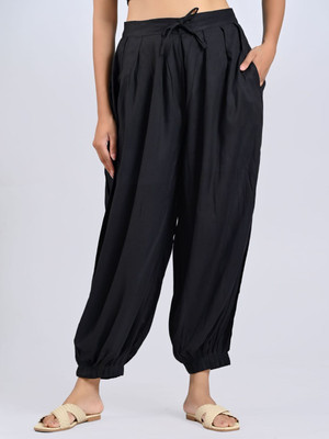 SUHANI CREATION Solid Rayon Women Harem Pants