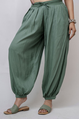 PXS Women Rayon Harem Dhoti Pant Solid Women Dhoti