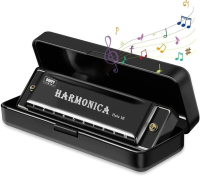 KASHTHBHANJAN Harmonica Mouth Organ Musical(Multicolor)