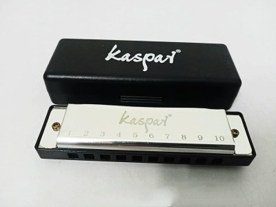 Kaspar kaspar mouth organ 10 holes key of c(silver)