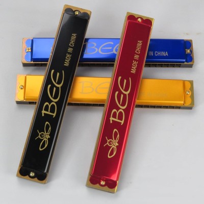 EIS BEE Harmonica Mouth Organ with 24 holes(MultiColor)