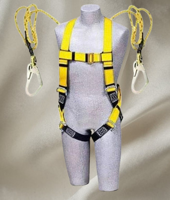 Safetysfs Premium Safety Harness SH-1023 Full Body Harness(Free Size)