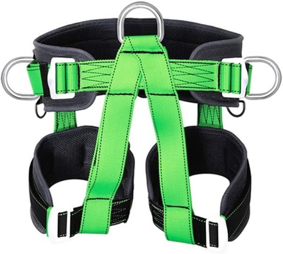 SSD Half Body Harness Outdoor Rock Climbing Mountaineering Zipline harness Belt Climbing Harness(Free Size)