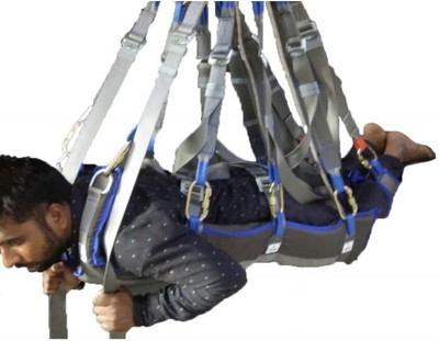 Sahas Zip Fly Superman Harness Full Body Harness(Free Size)
