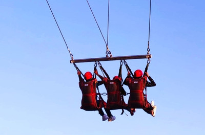 Sahas Giant Swing/ZipSit Harness ZH-102 for zipline activities Seat Harness(Free Size)