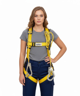 Safetysfs Premium Safety Harness SH-1002 Full Body Harness(Free Size)