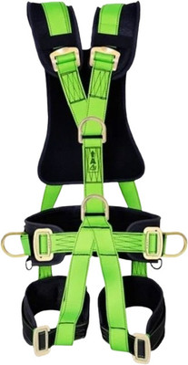 SSD Full Body Harness Outdoor Rock Climbing Mountaineering Zipline harness Belt Full Body Harness(Free Size)