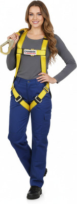 Safetysfs Premium Safety Harness SH-1004 Full Body Harness(Free Size)