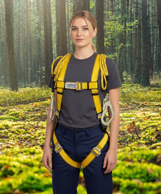 Safetysfs Premium Safety Harness SH-1016 Full Body Harness(Free Size)